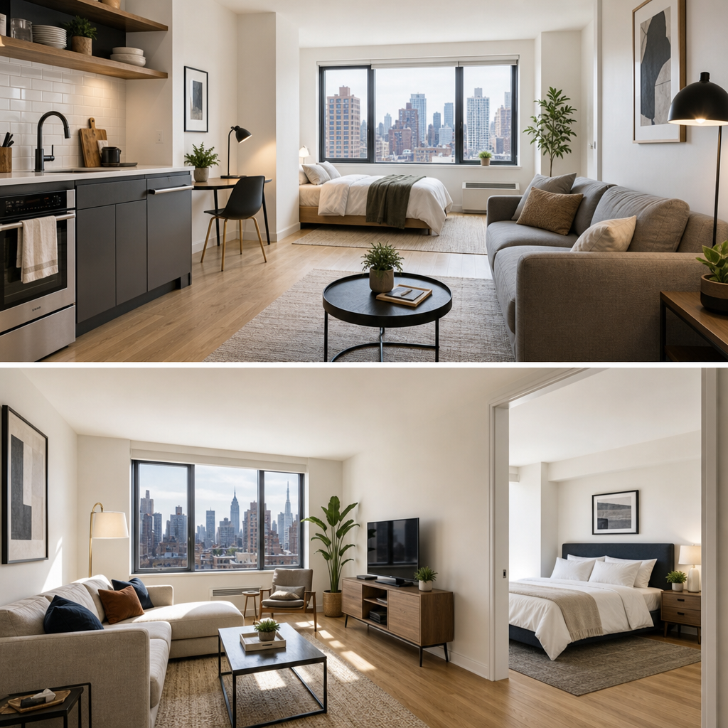 Studio vs. One-Bedroom Apartments in New York City: Which Is Right for You?